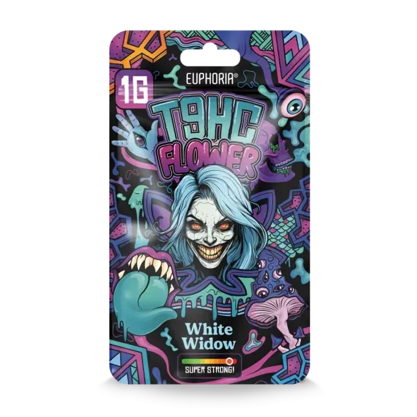 White Widow Blüte | T9HC ~95%