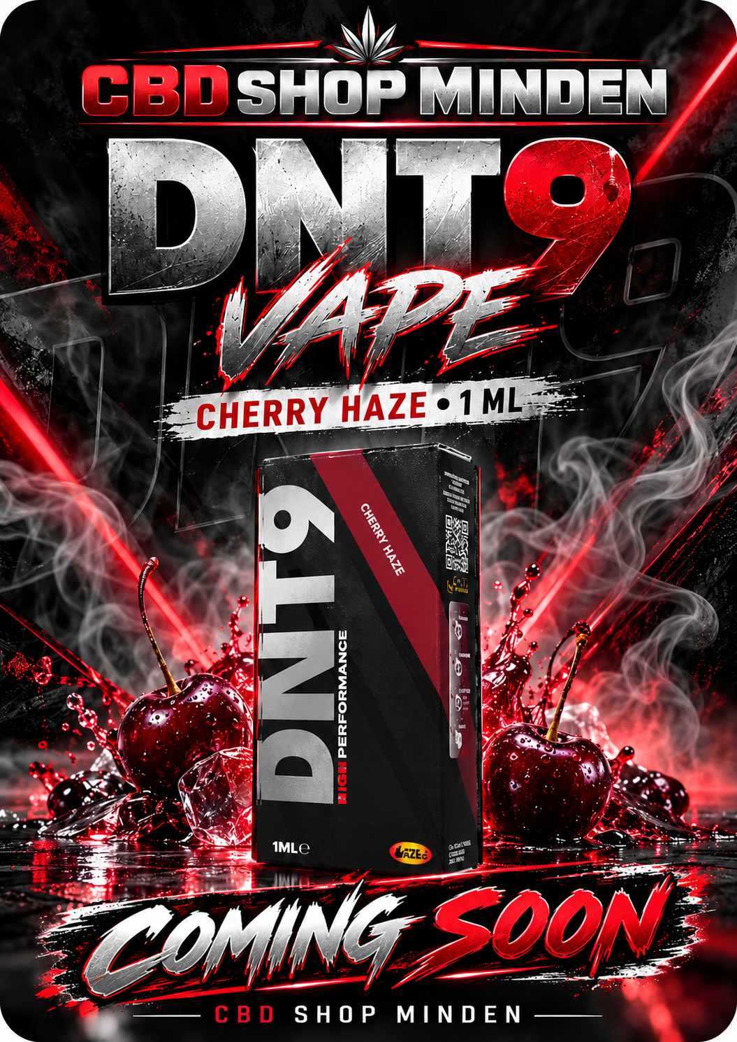 Cherry Haze | Sheesh DNT-9 | 1ml
