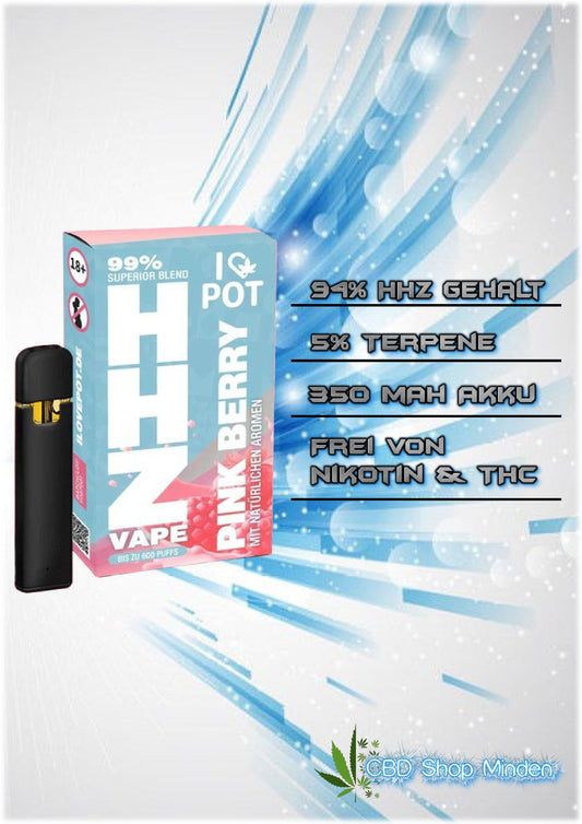 Pink Berry - I Love Pot | HHZ Vape | 99% Superior Blend