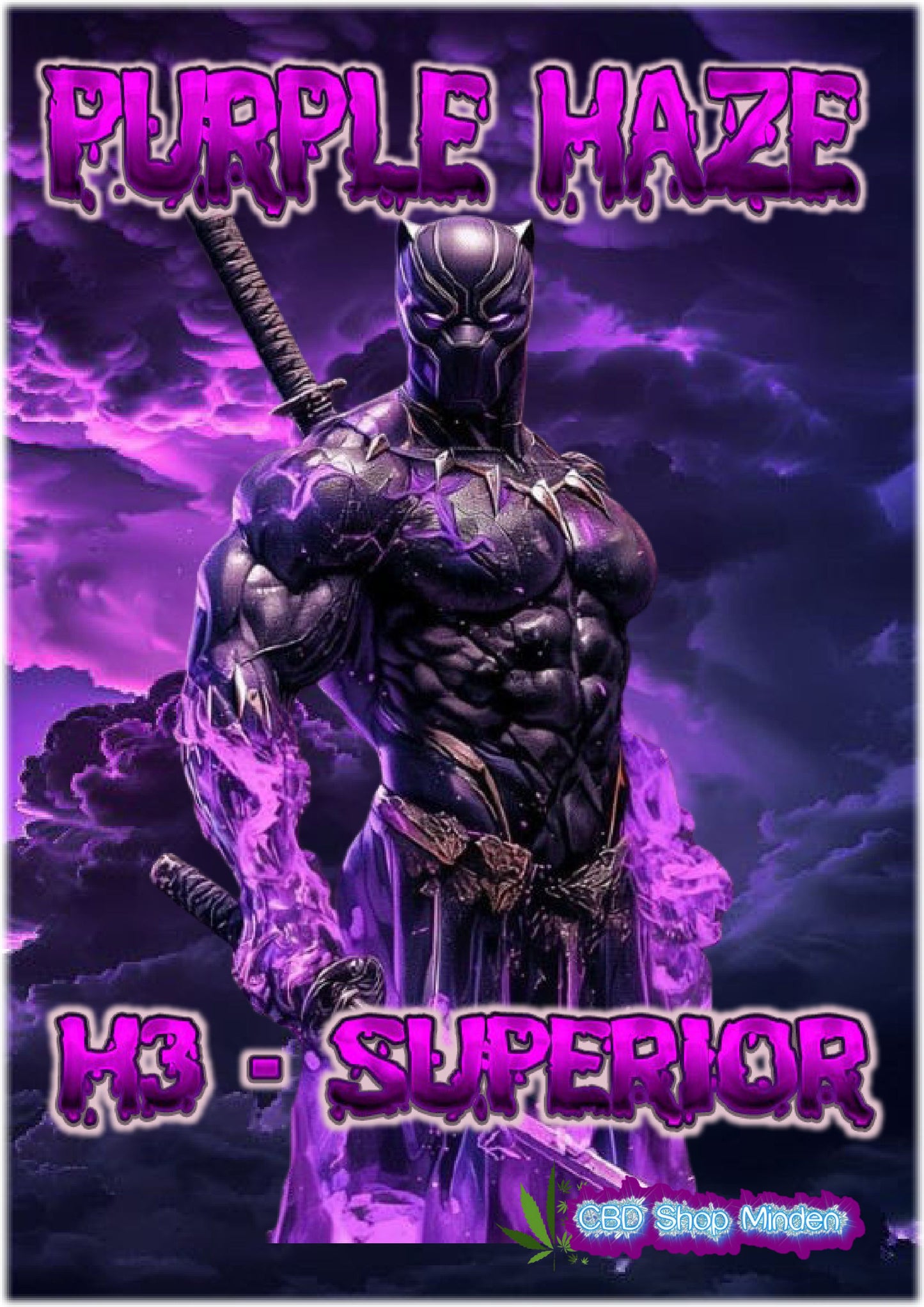 Purple Haze - H3 Blüte