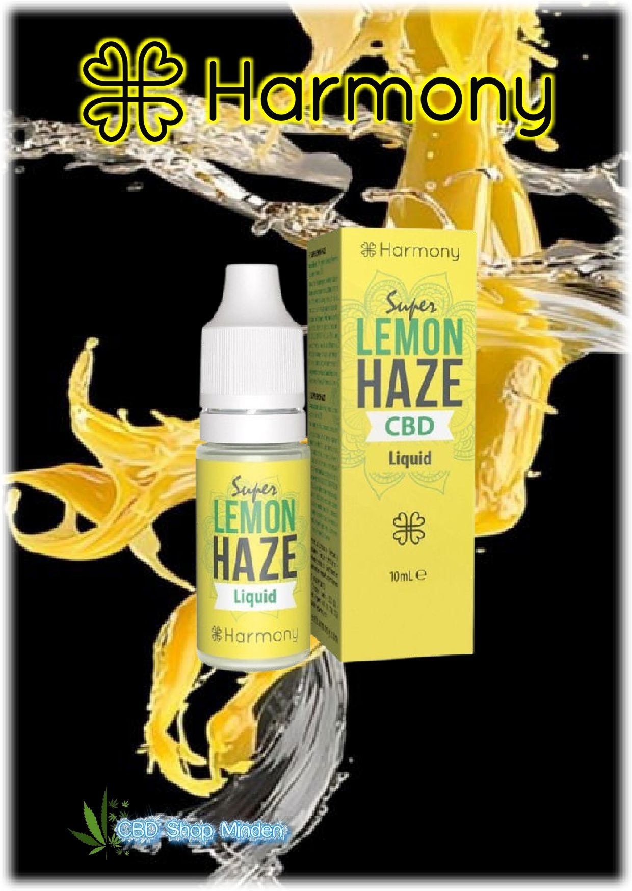 Super Lemon Haze - Harmony CBD Liquid - 10ml | 300mg