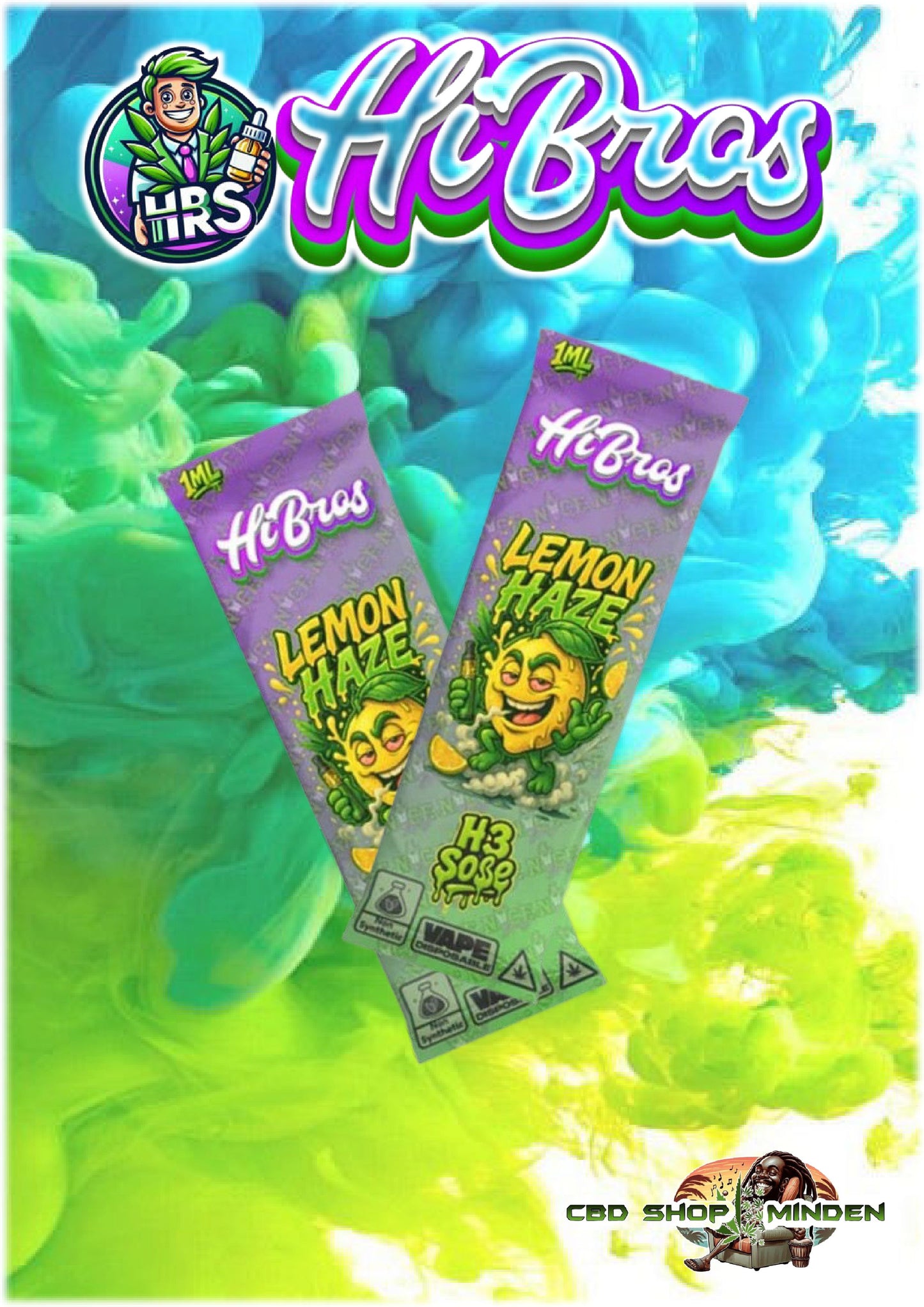 Lemon Haze HiBros Superior Vape 98%