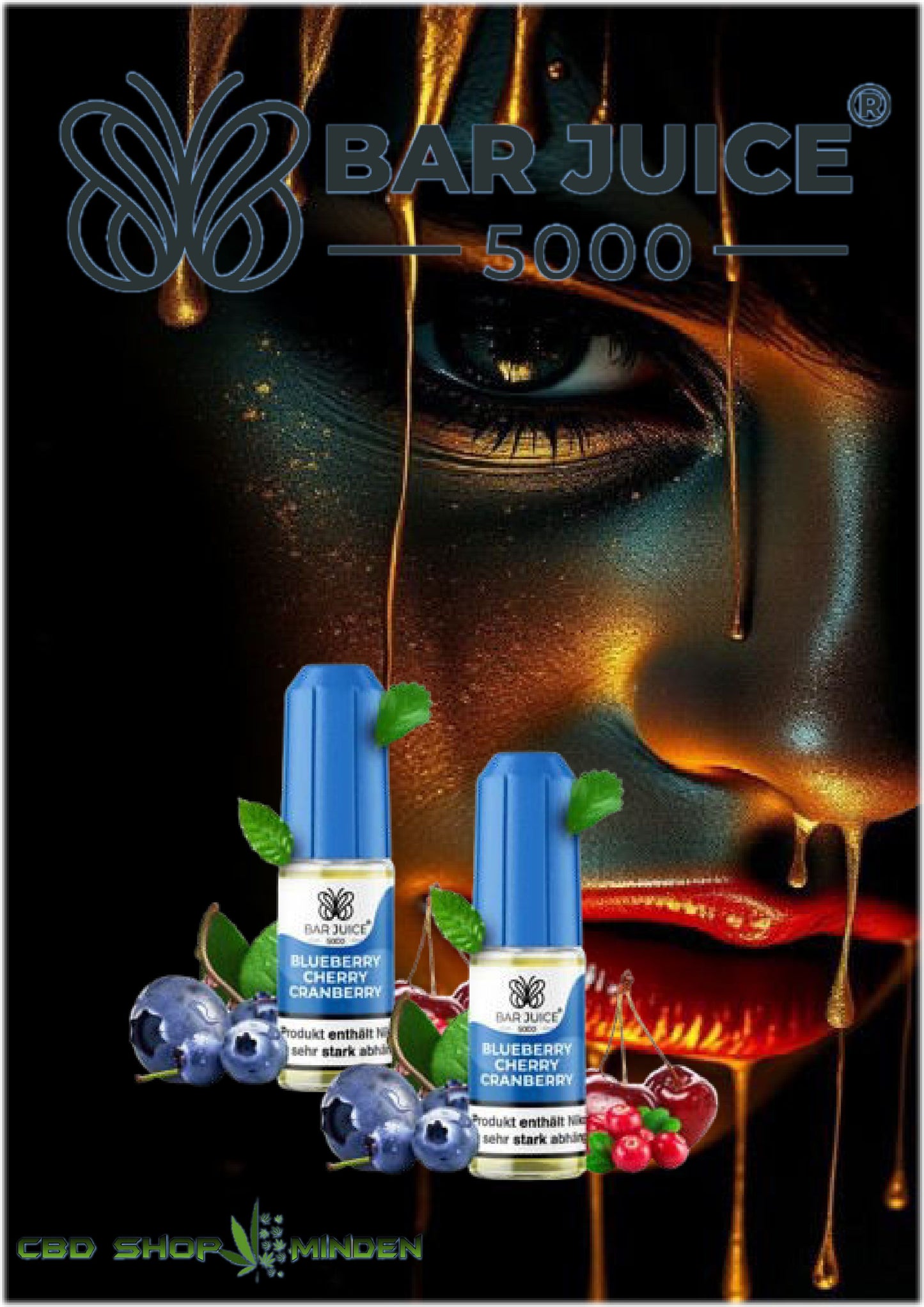 Blueberry Cherry Cranberry 10ml - BarJuice
