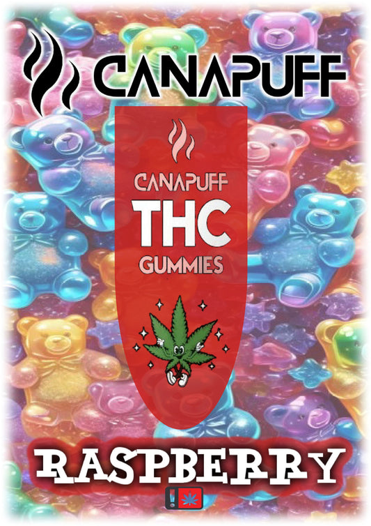 Himbeere Gum's CanaPuff THC+