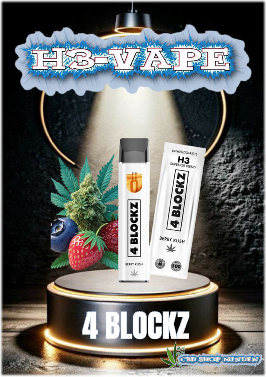 Berry Kush - 4BLOCKZ - H3 Vape 1ml