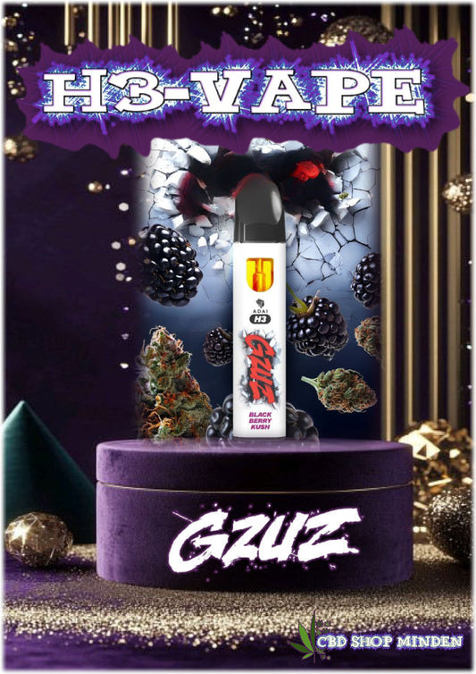 Blackberry Kush-GZUZ H3 Superior Blend Vape V2 - 1ml