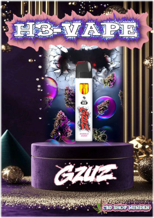 Bubble Kush-GZUZ H3 Superior Blend Vape V2 - 1ml