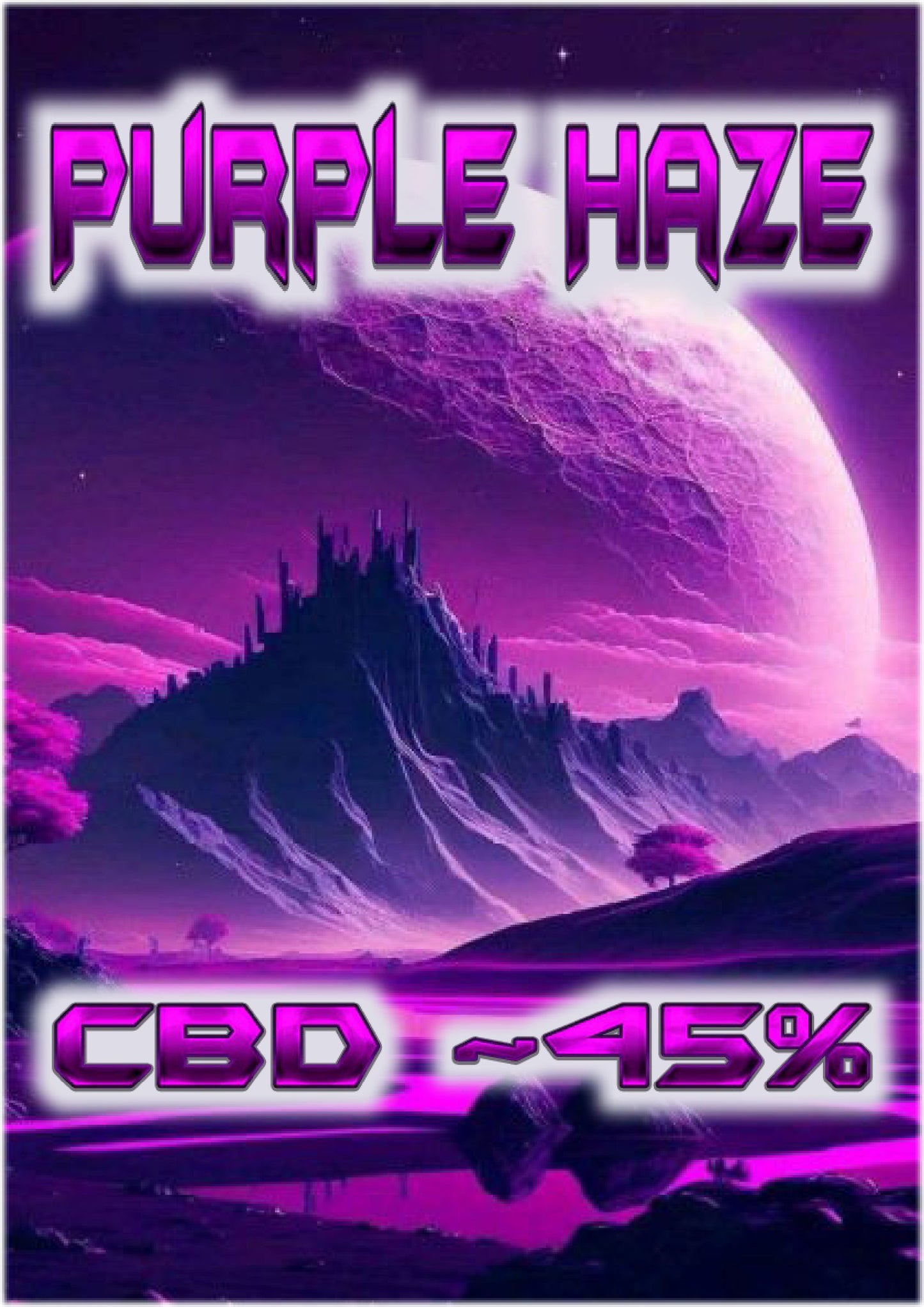 Purple Haze avibes CBD Blüte ~45%