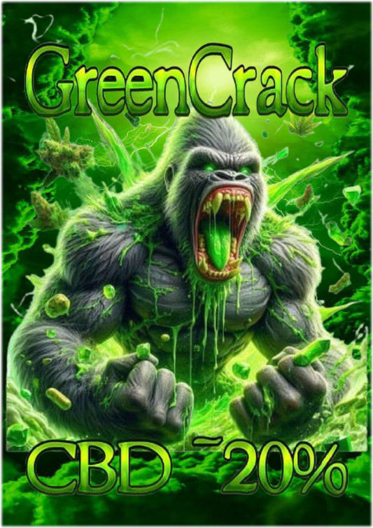 Green Crack Aromablüte ~20 %
