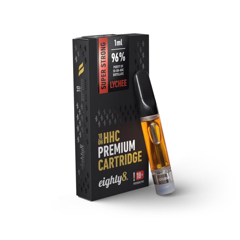 Lychee-Eighty8 10-OH-HHC Kartusche Super Strong , 96 % , 1 ml