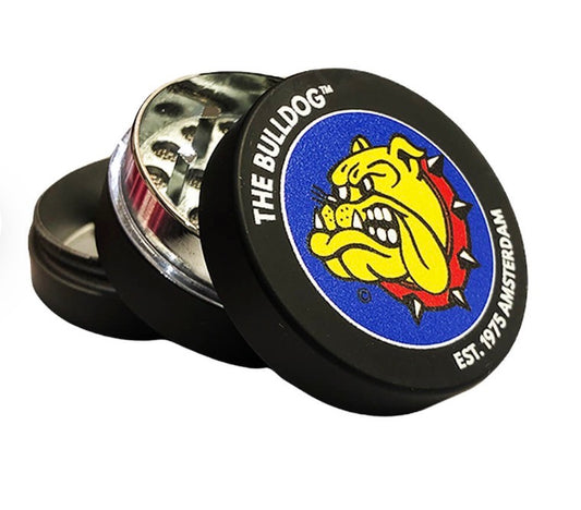 The Bulldog Original Black Amsterdam Metall-Grinder