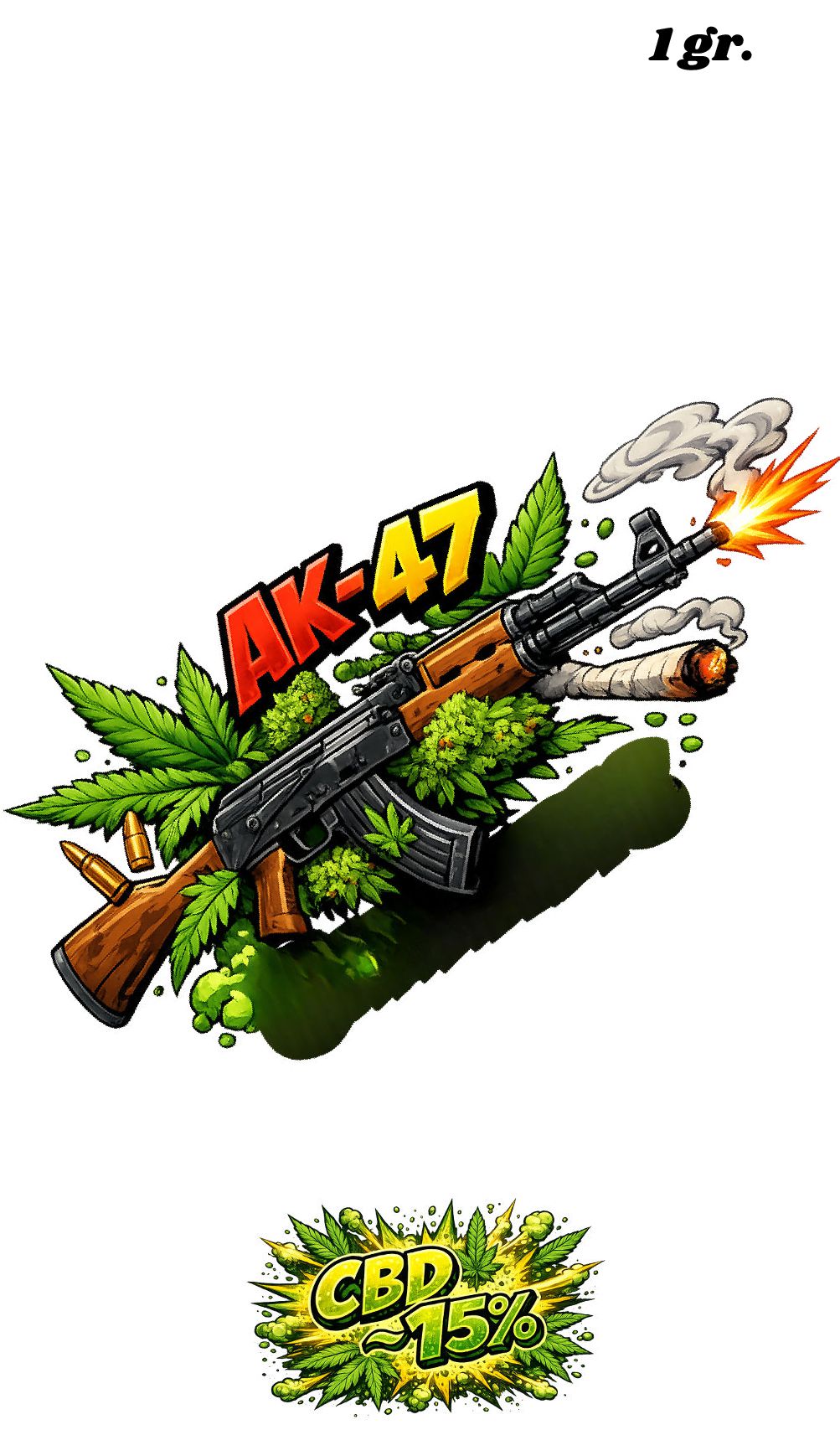 AK-47 Aromablüte 15%