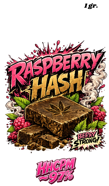 Raspberry Kush HHCPM 97% Hash