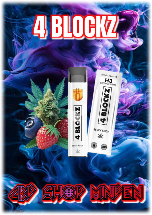 Berry Kush - 4BLOCKZ - H3 Vape 1ml