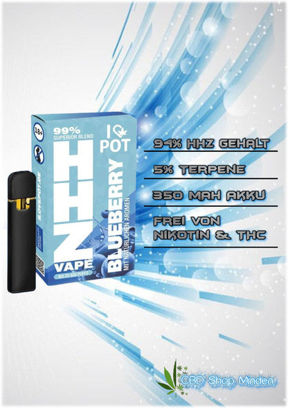 Blueberry - I Love Pot | HHZ Vape | 99% Superior Blend