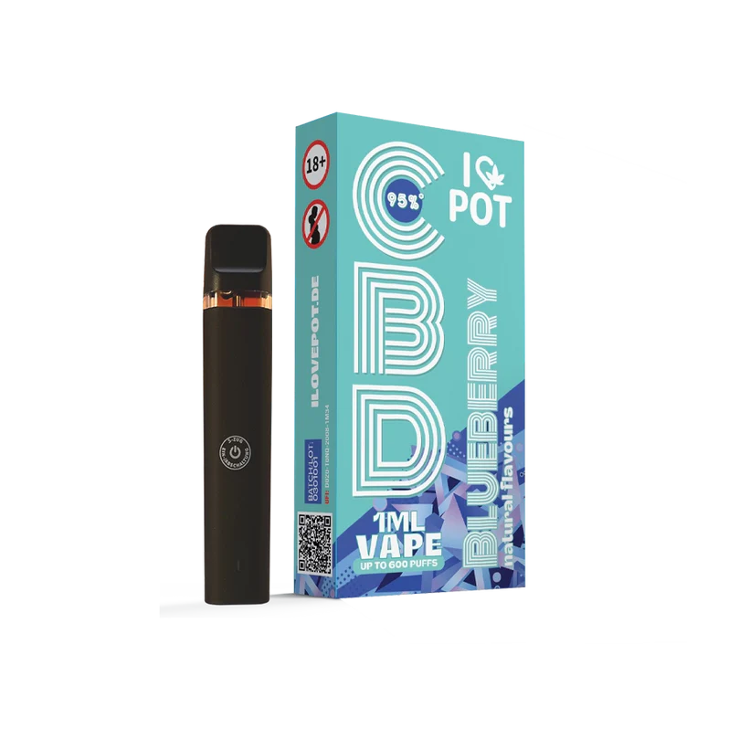 Blueberry | ILovePot CBD Vape 1ml