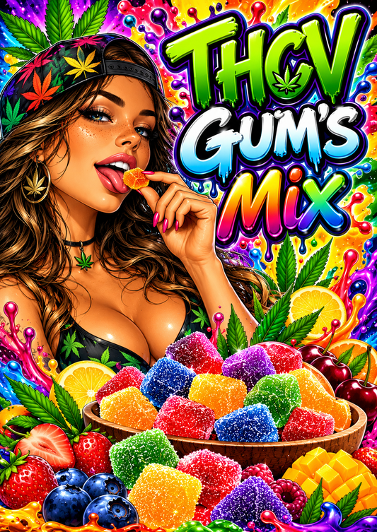 Fruchtgummibärchen-Mix THCV