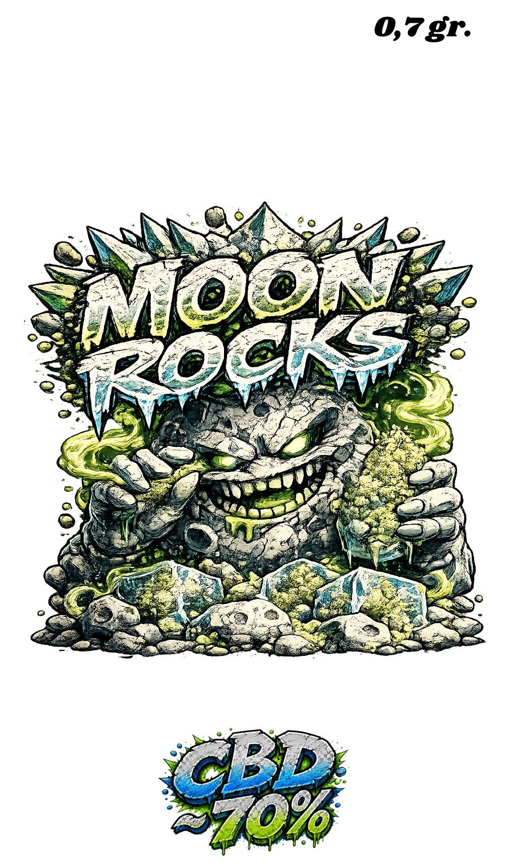 MoonRocks Aromablüte ~70%