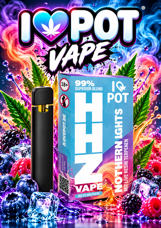 Northern Lights - I Love Pot | HHZ Vape | 99% Superior Blend