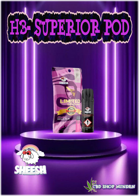 Pinkboy - SHEESH H3 Superior Pod 2ml