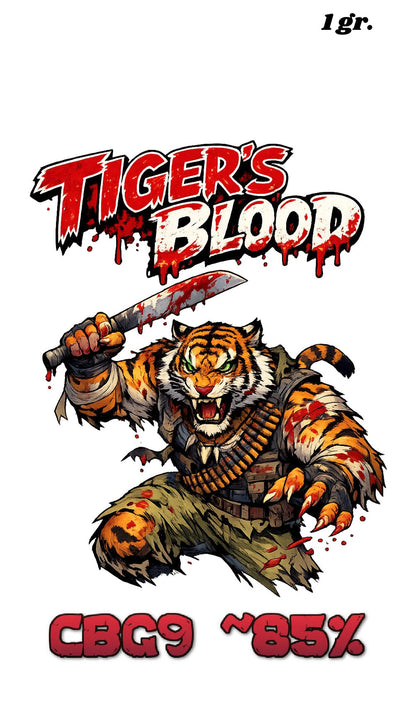 Tigers Blood Blüten | 85 % CBG9