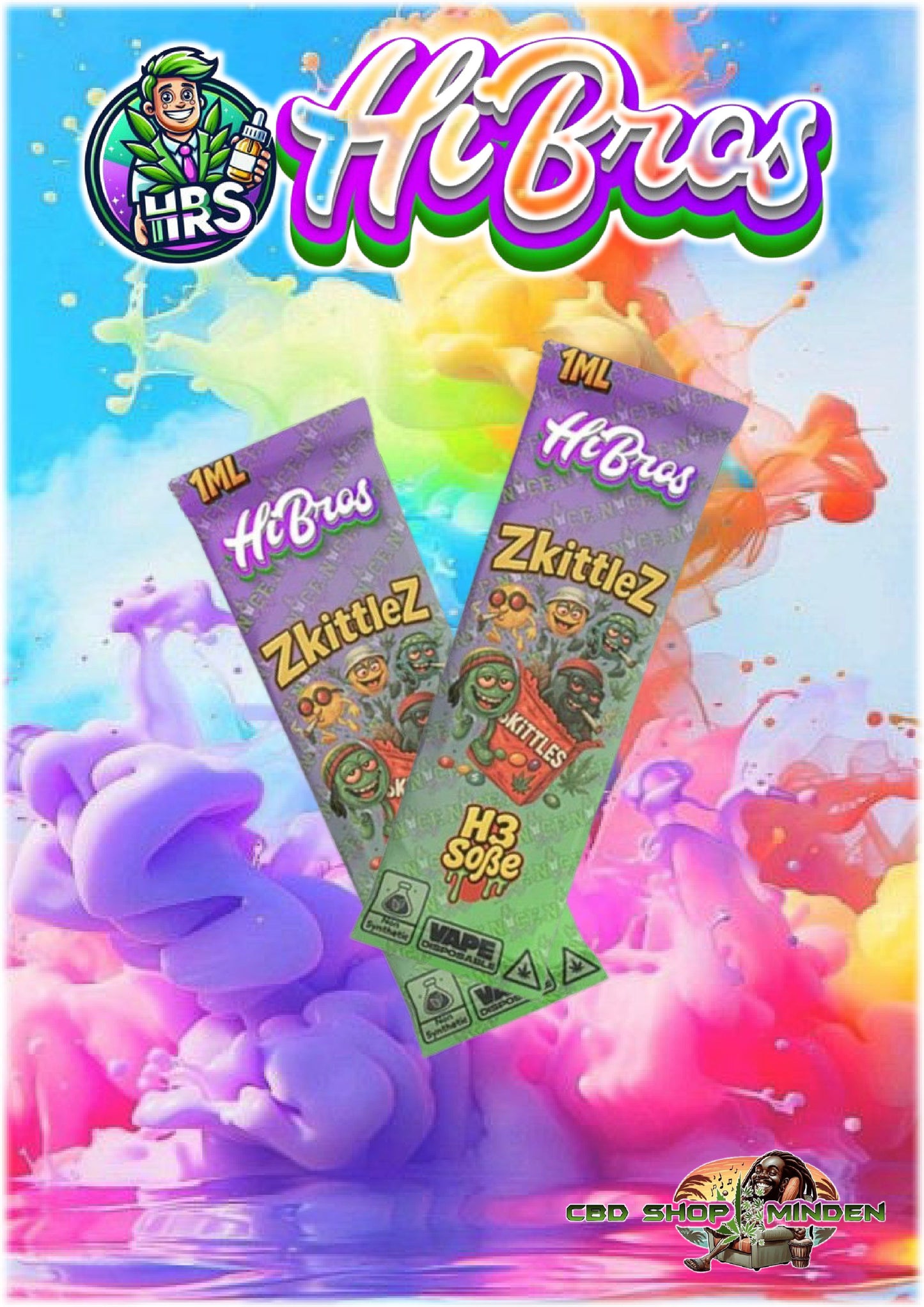 Zkittlez HiBros Superior Vape 98%