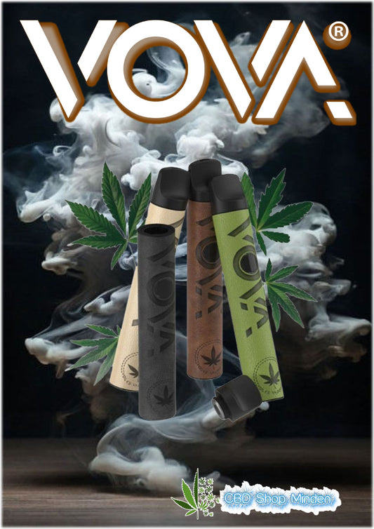 VoVa - Vaporizer - Brown Leather | Cannabis Blüten