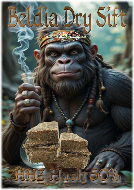 Beldia Dry Sift | HHZ Hash 50% Superior