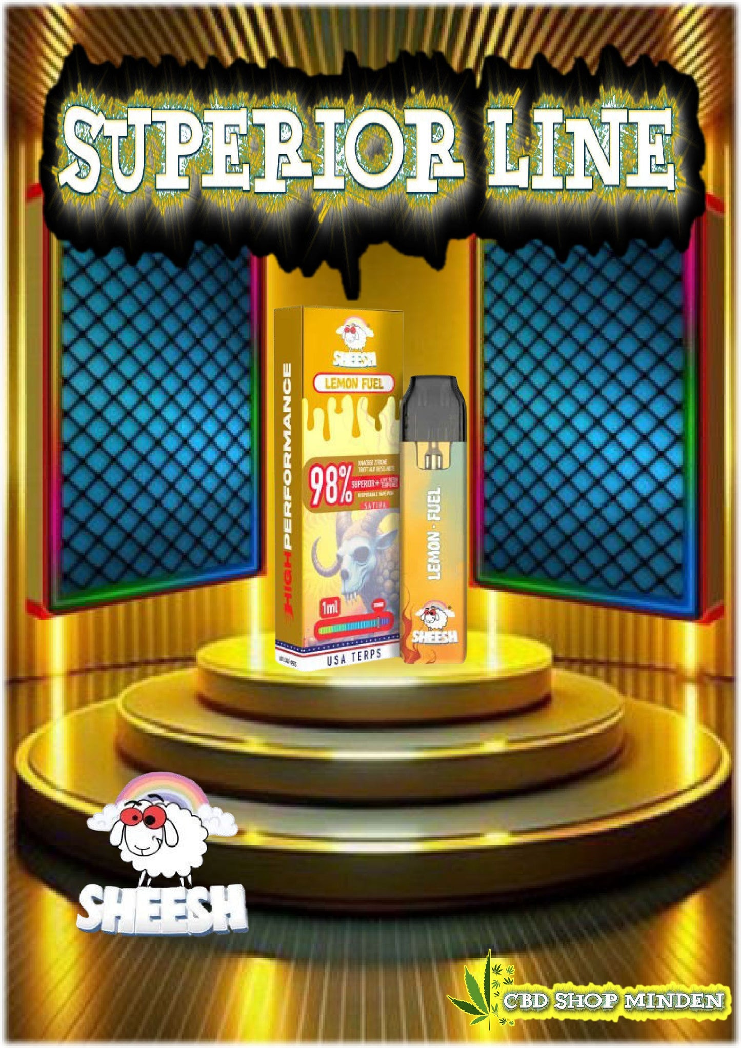 Lemon Fuel - SHEESH Superior Line 1ml