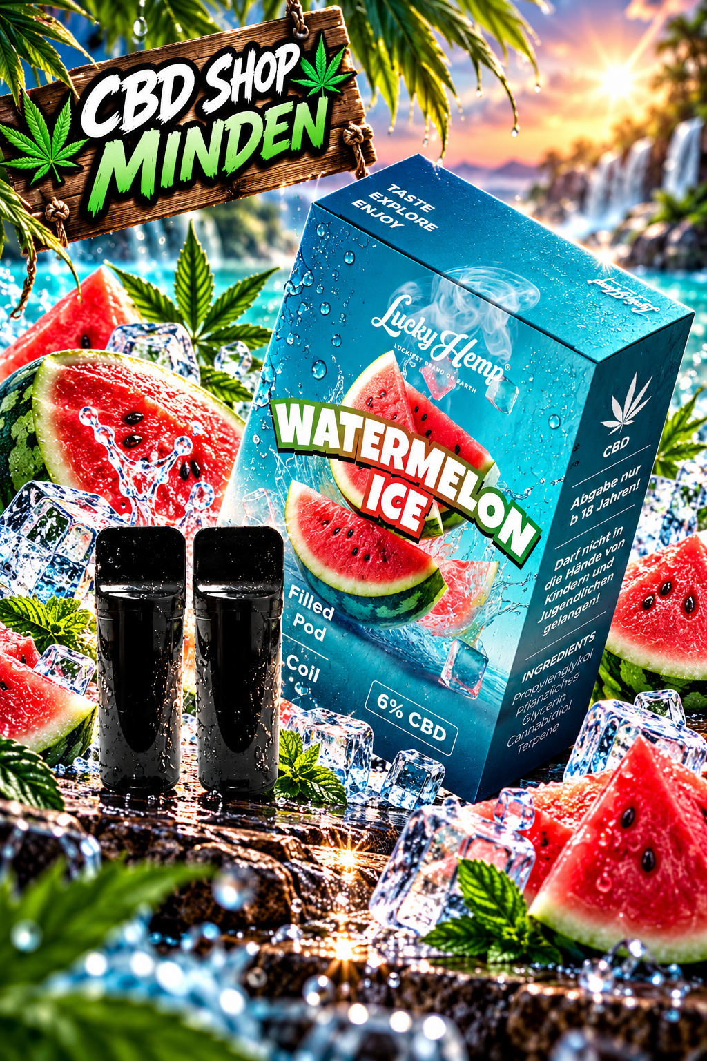 CBD Pod Watermelon Ice
