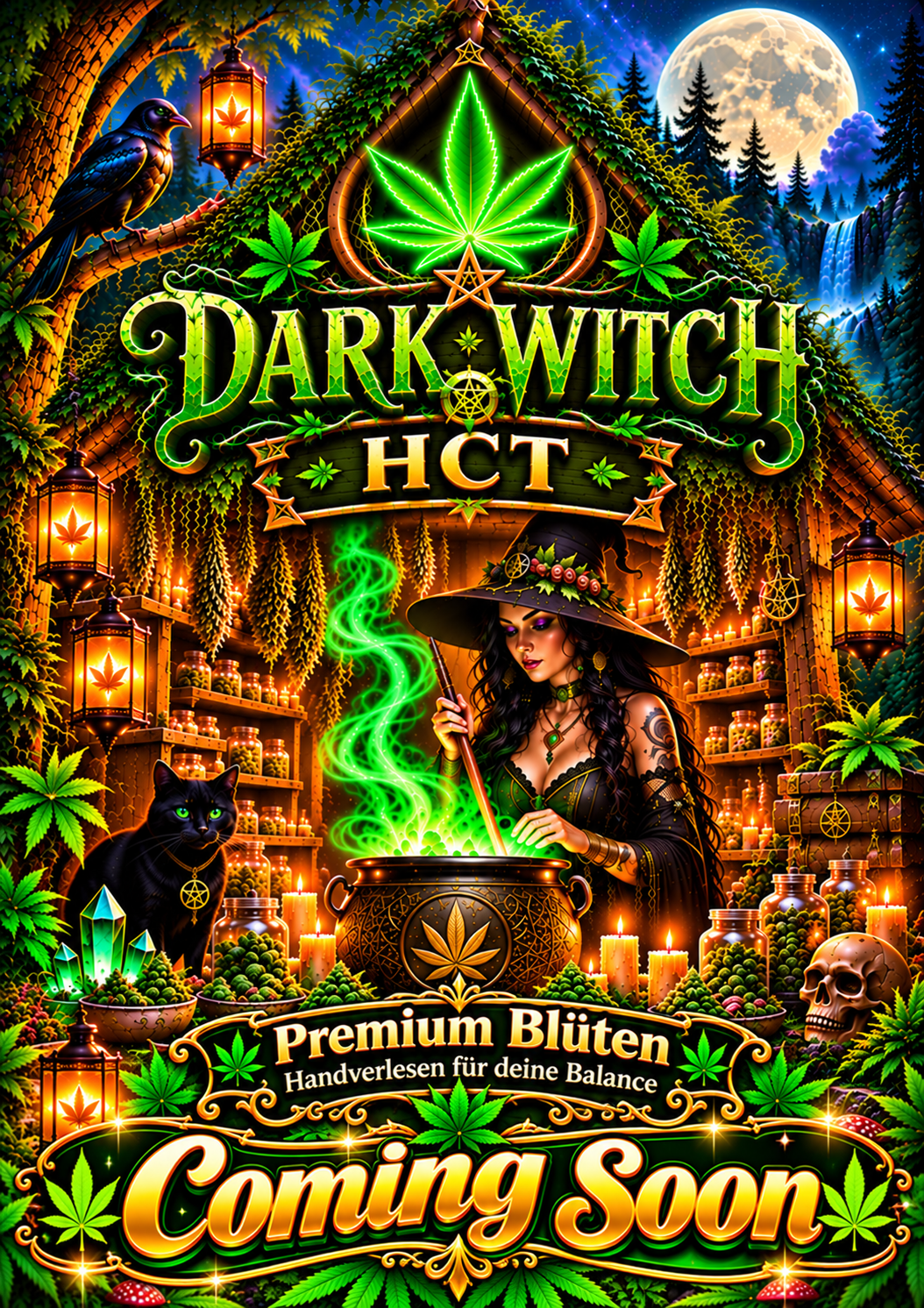 Dark Witch HCT Blüten