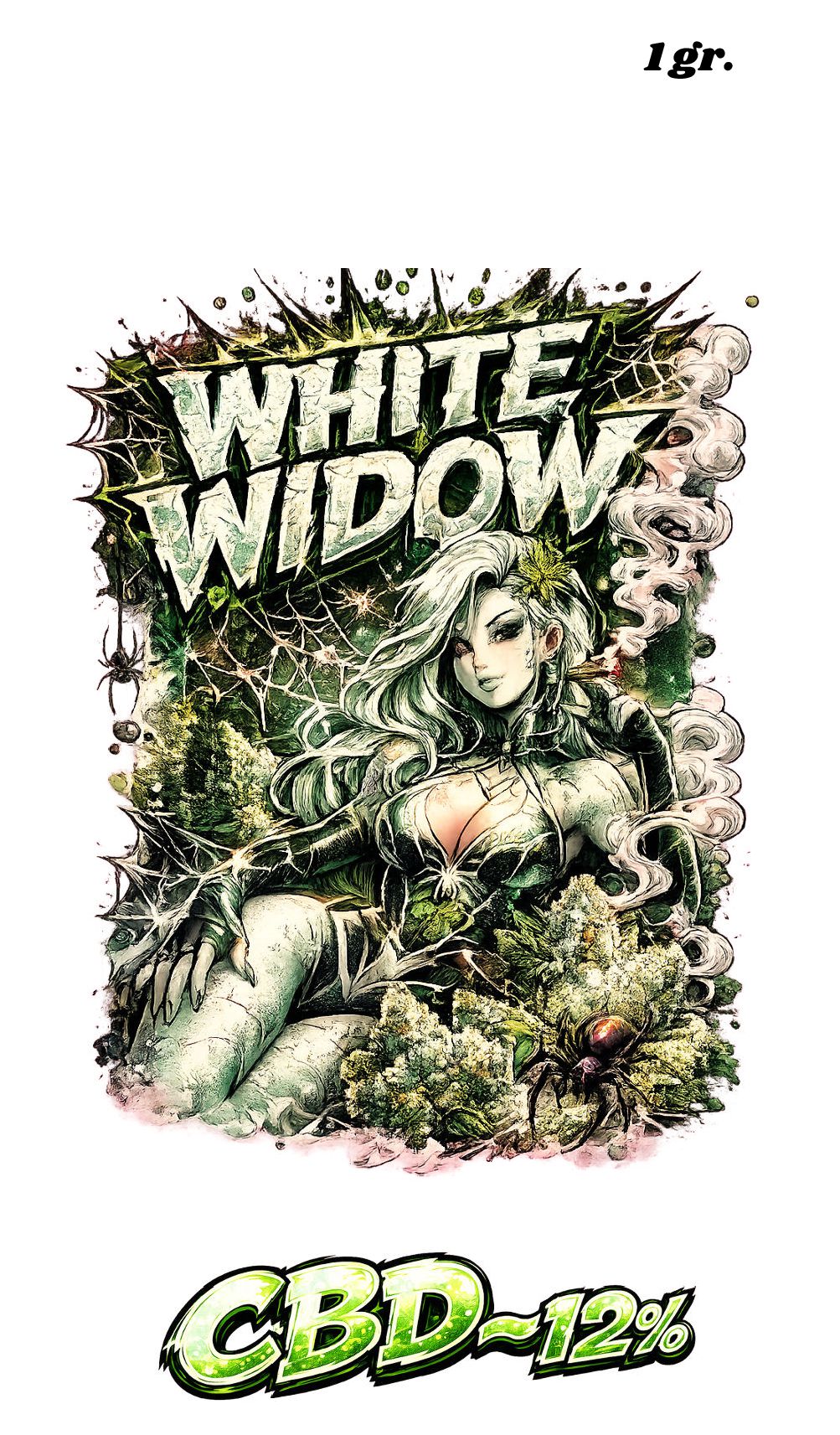 White Widow Aromablüte ~12%
