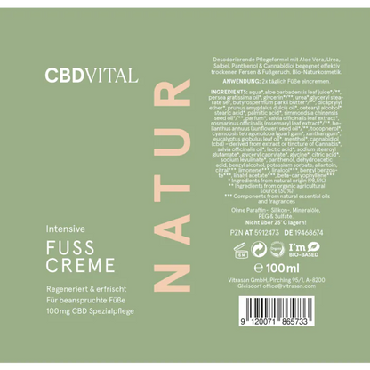 CBD Fußcreme