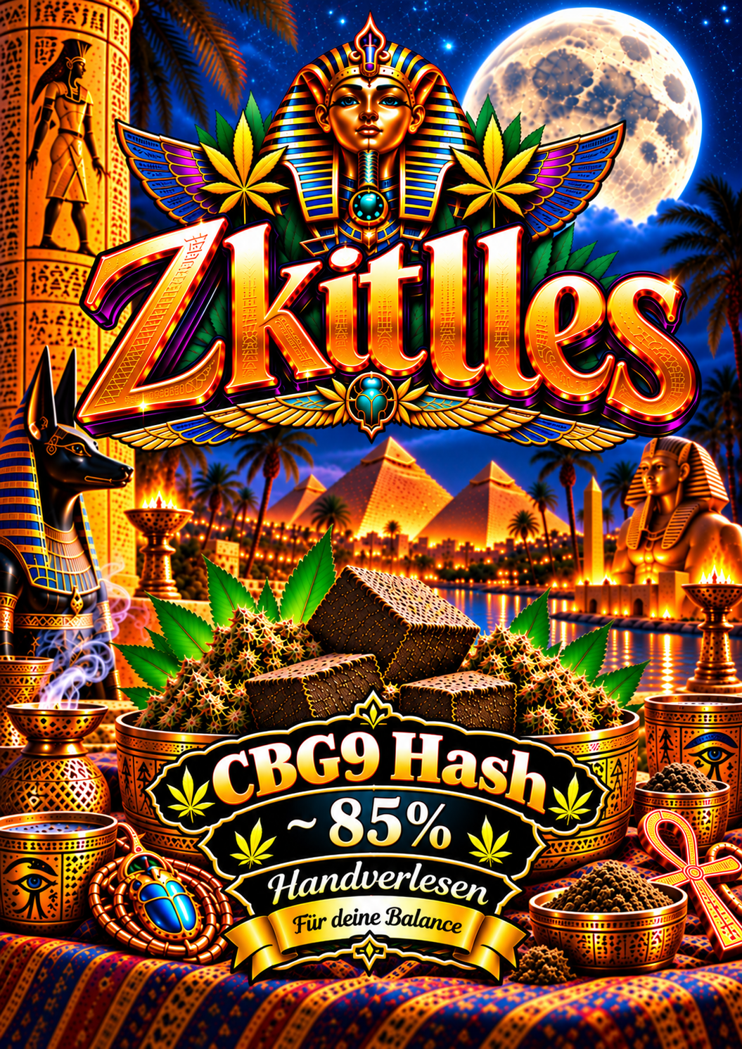 Zkittles CBG9 Hash 85%